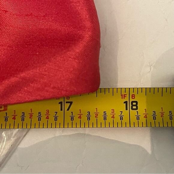 Jenny Yoo Reddish Pink Strapless Dress NWT Size 8 - Picture 12 of 14